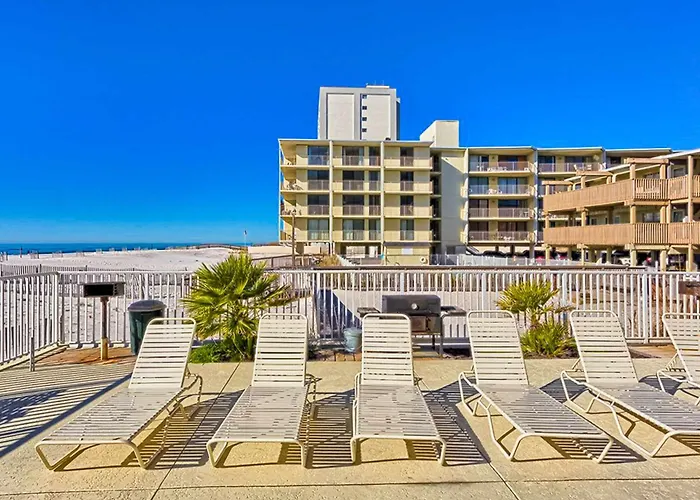 Gulf-front With Balcony Views Wifi Ac & Shared Gulf-facing Pool * Gulf Shores